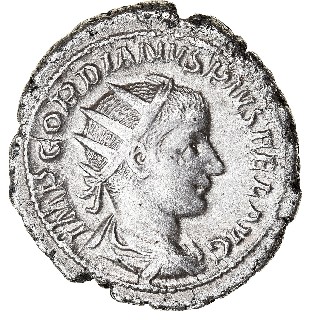 Moneta, Gordian III, Antoninianus, 240, Rome, AU(55-58), Bilon, RIC:87