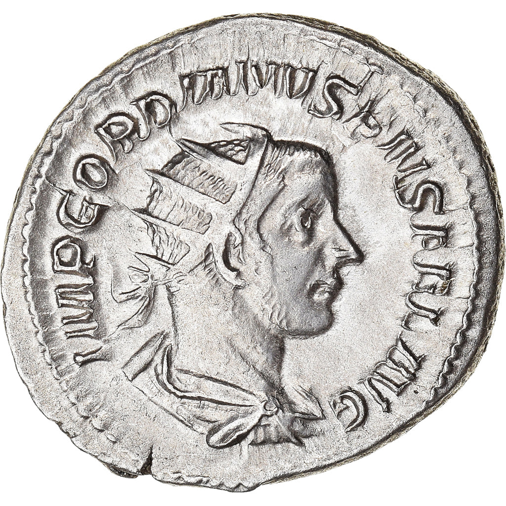 Coin, Gordian III, Antoninianus, 243-244, Rome, AU(55-58), Billon, RIC:143