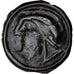Moneta, Sequani, Potin, Ist century BC, AU(50-53), Potin, Delestrée:3256