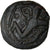 Münze, Bellovaci, Bronze au personnage courant, Ist century BC, SS, Bronze