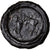 Moneda, Carnutes, Potin SNIA au loup, Ist century BC, MBC, Aleación de bronce