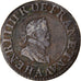 Moneta, Francia, Double Tournois, 1605, Paris, BB, Rame, CGKL:222