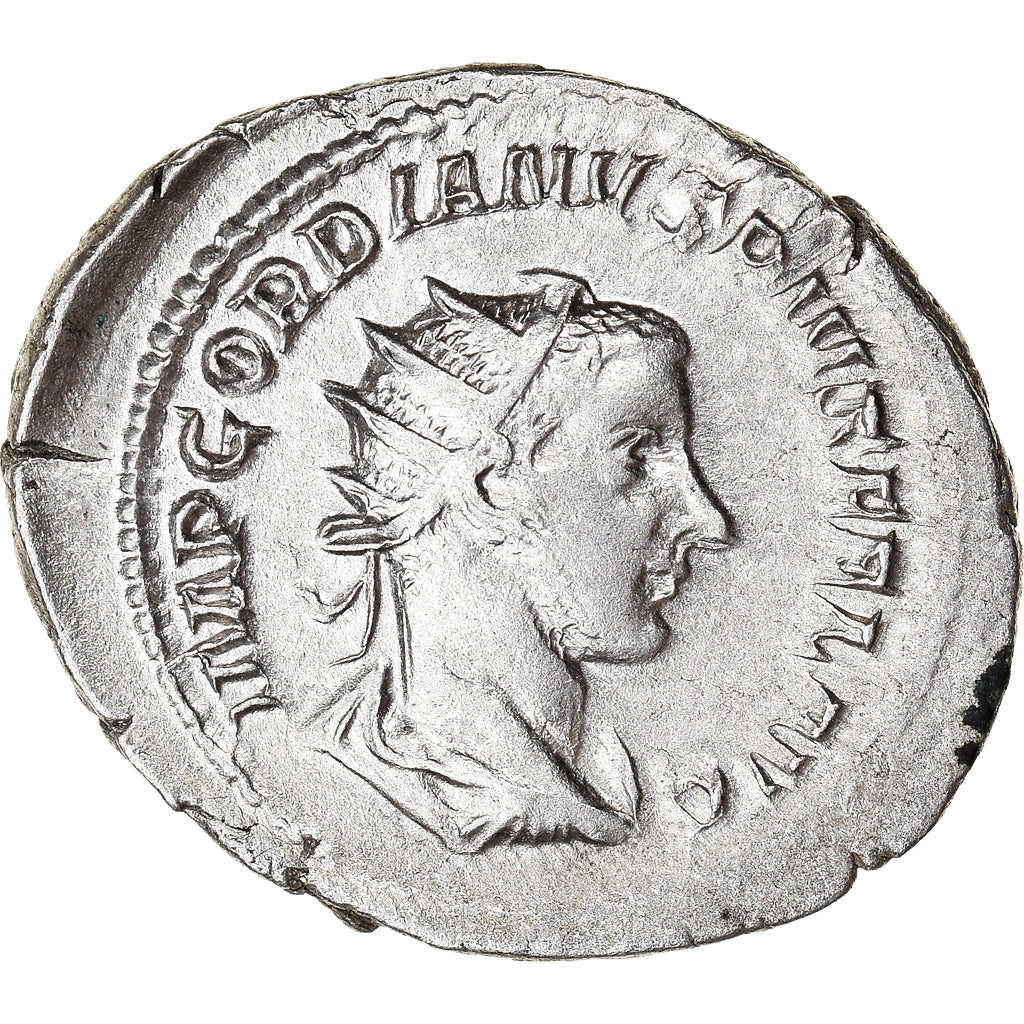 Moneta, Gordian III, Antoninianus, 244, Rome, AU(55-58), Bilon, RIC:140