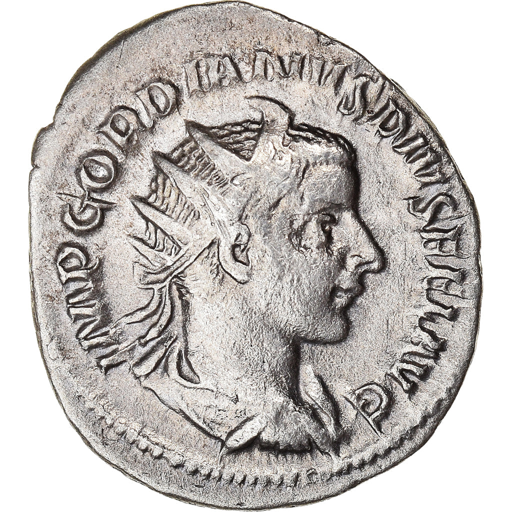 Moneta, Gordian III, Antoninianus, 240-243, Rome, AU(50-53), Bilon, RIC:83