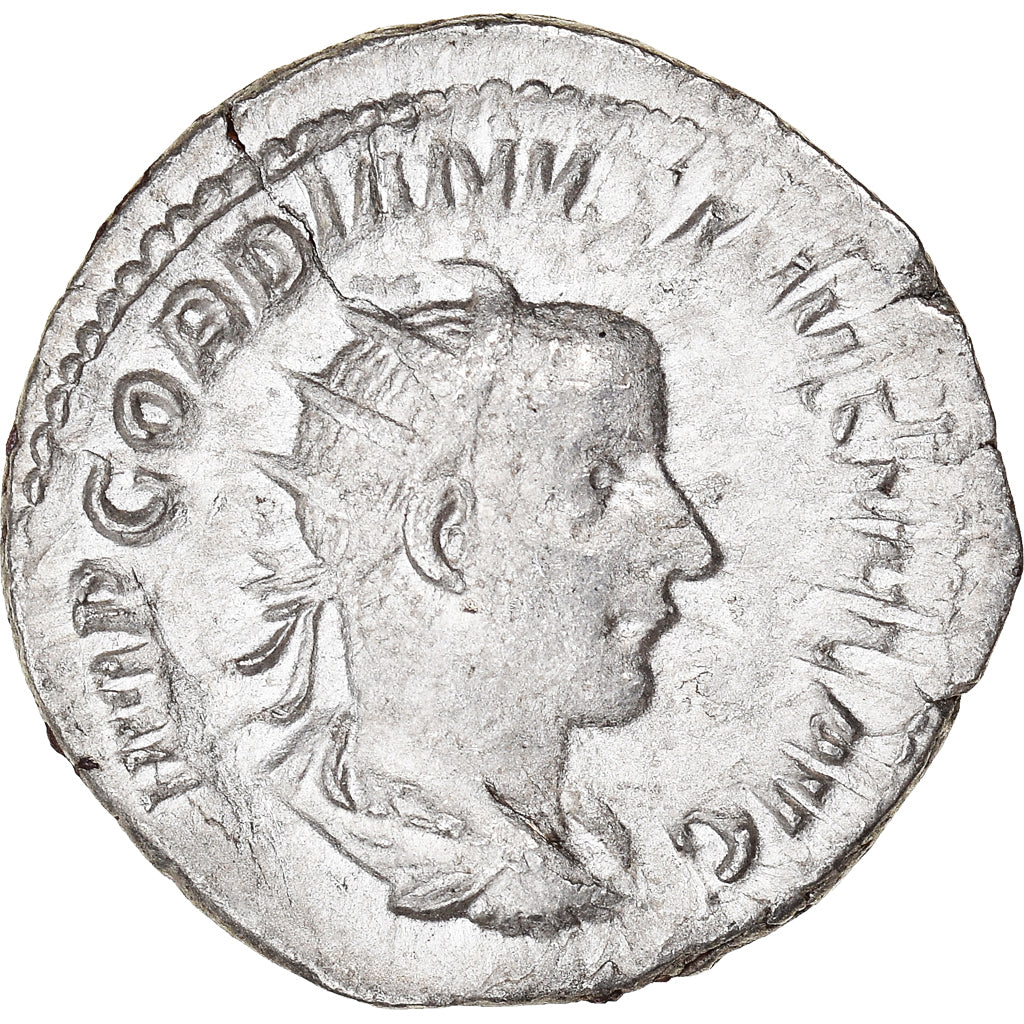 Moneda, Gordian III, Antoninianus, 243-244, Rome, MBC+, Vellón, RIC:148