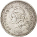 NEW HEBRIDES, 100 Francs, 1966, Paris, KM #1, EF(40-45), Silver, 36, 24.91