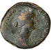 Coin, Faustina II, Sestertius, 145-161, Rome, VF(30-35), Bronze, RIC:1371