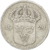 Coin, Sweden, Gustaf V, 10 Öre, 1929, EF(40-45), Silver, KM:780