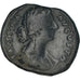 Münze, Faustina II, As, Rome, S+, Kupfer, RIC:1632