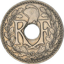 Moneta, Francja, Lindauer, 25 Centimes, 1914, AU(50-53), Nikiel, KM:867