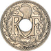 Moneda, Francia, Lindauer, 25 Centimes, 1915, MBC+, Níquel, KM:867, Gadoury:379