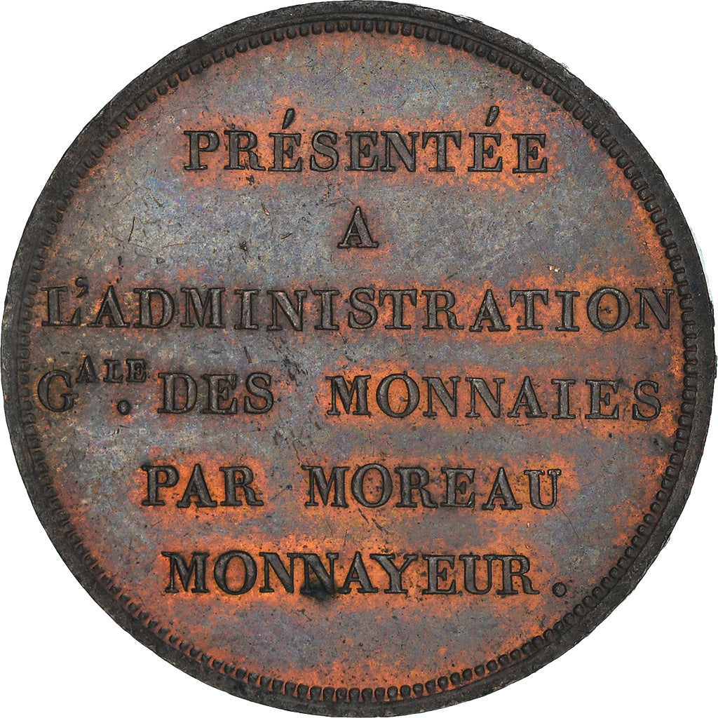 Munten, Frankrijk, Charles X, Module de 2 francs, 1824, Paris, UNC-, Bronzen