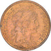 Münze, Frankreich, Dupuis, 2 Centimes, 1899, Paris, VZ+, Bronze, KM:841