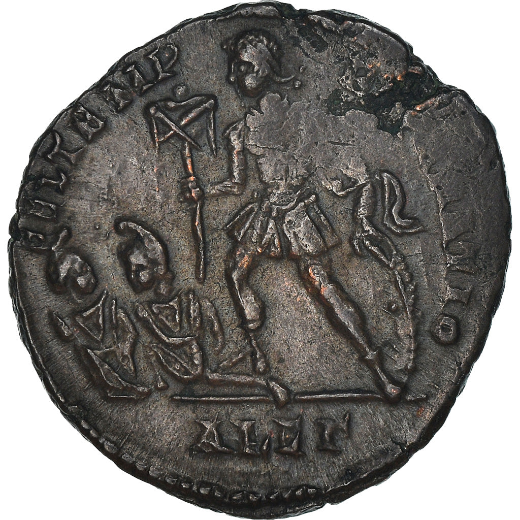 Moneta, Constantius II, Maiorina, Alexandria, AU(55-58), Miedź, RIC:54