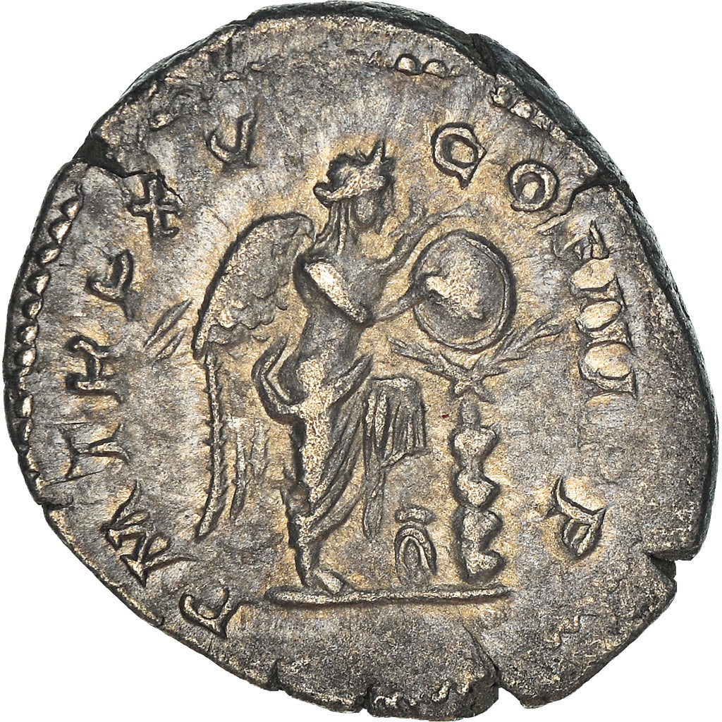 Coin, Septimius Severus, Denarius, Roma, MS(60-62), Silver, RIC:211