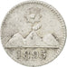 GUATEMALA, 1/4 Real, 1895, KM #162, EF(40-45), Silver, 0.73