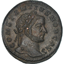 Moneda, Constance Chlore, Follis, Trier, EBC+, Vellón, RIC:213a