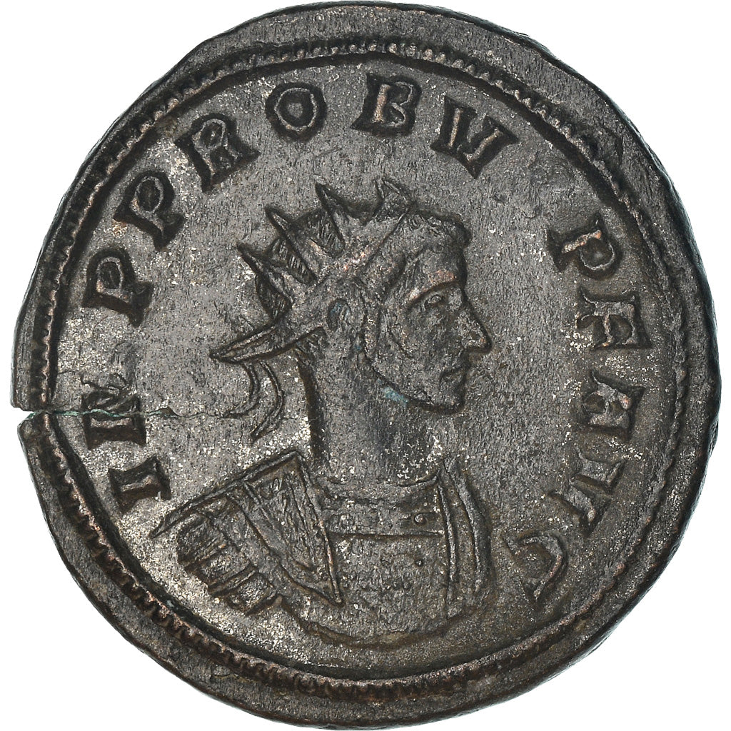 Coin, Probus, Aurelianus, 280, Siscia, MS(60-62), Billon, RIC:748