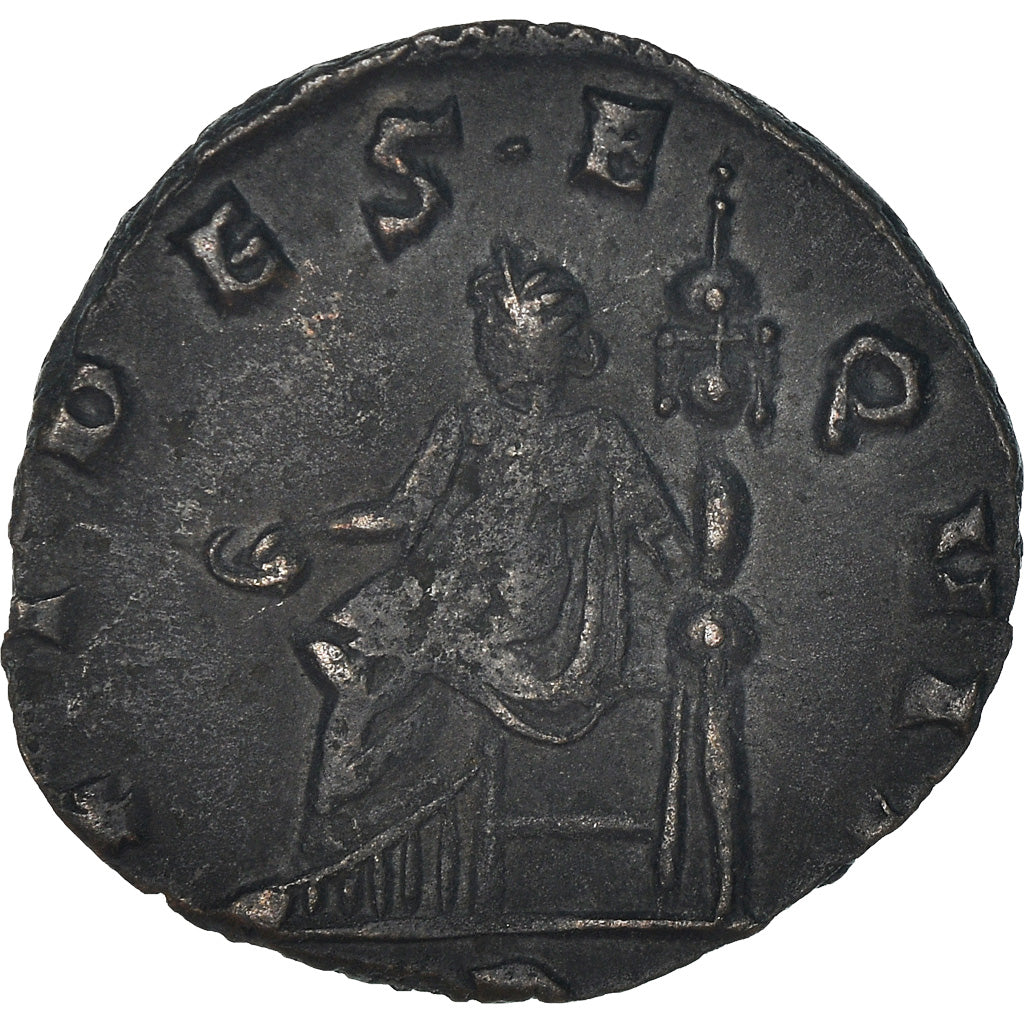 Coin, Aureolus, Antoninianus, 268, Milan, AU(50-53), Billon, RIC:376