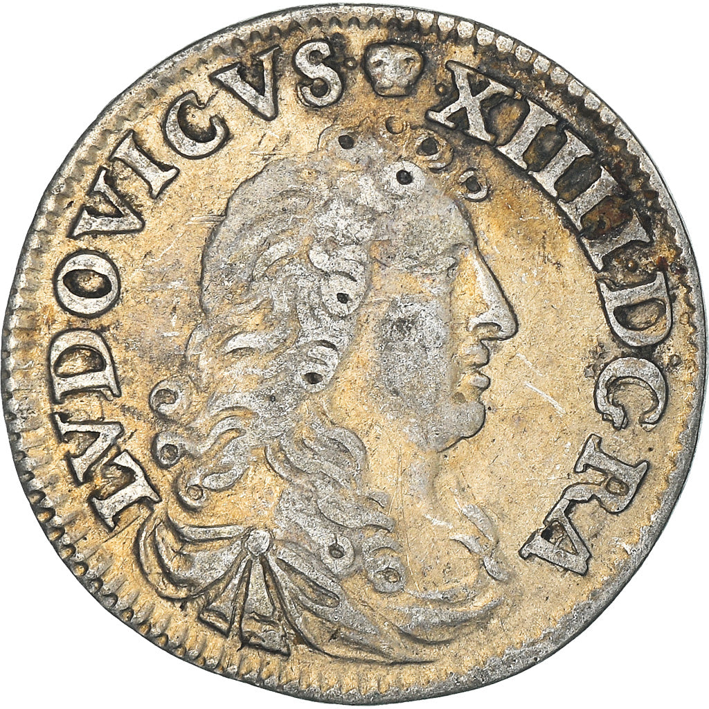Moneda, Francia, Louis XIV, 4 Sols dits « des Traitants », 4 Sols, 1675