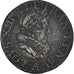 Moneta, Francia, Louis XIII, Double Tournois, 1628, Paris, SPL, Rame, CGKL:390
