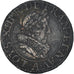Coin, France, Louis XIII, Double Tournois, 1628, Paris, MS(60-62), Copper