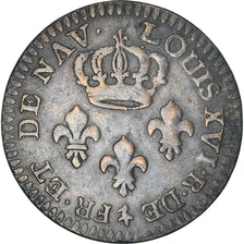 Moneda, GUAYANA FRANCESA, 2 Sous, 1789, Paris, BC+, Vellón, KM:1, Lecompte:20