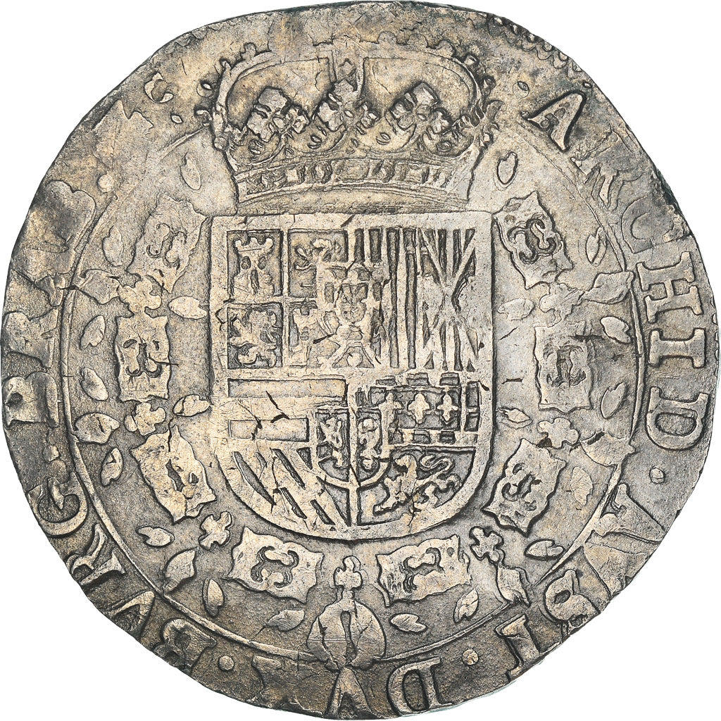 Coin, Spanish Netherlands, Philip IV, Patagon, 1626, Maastricht, AU(50-53)