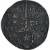 Coin, Spanish Netherlands, II Sols Obisdional, 1579, Maastricht, AU(50-53)