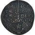 Moneta, Paesi Bassi Spagnoli, II Sols Obisdional, 1579, Maastricht, BB+, Rame