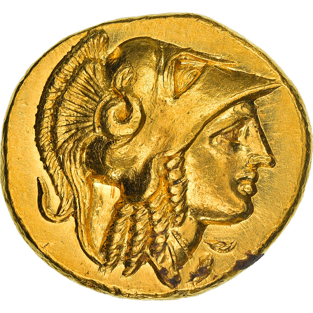Coin, Alexander III, Stater, 336-323 BC, Amphipolis, Rare in this quality