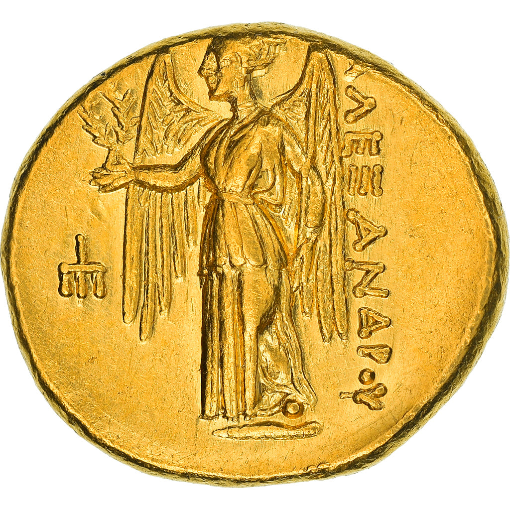 Coin, Alexander III, Stater, 336-323 BC, Amphipolis, Rare in this quality