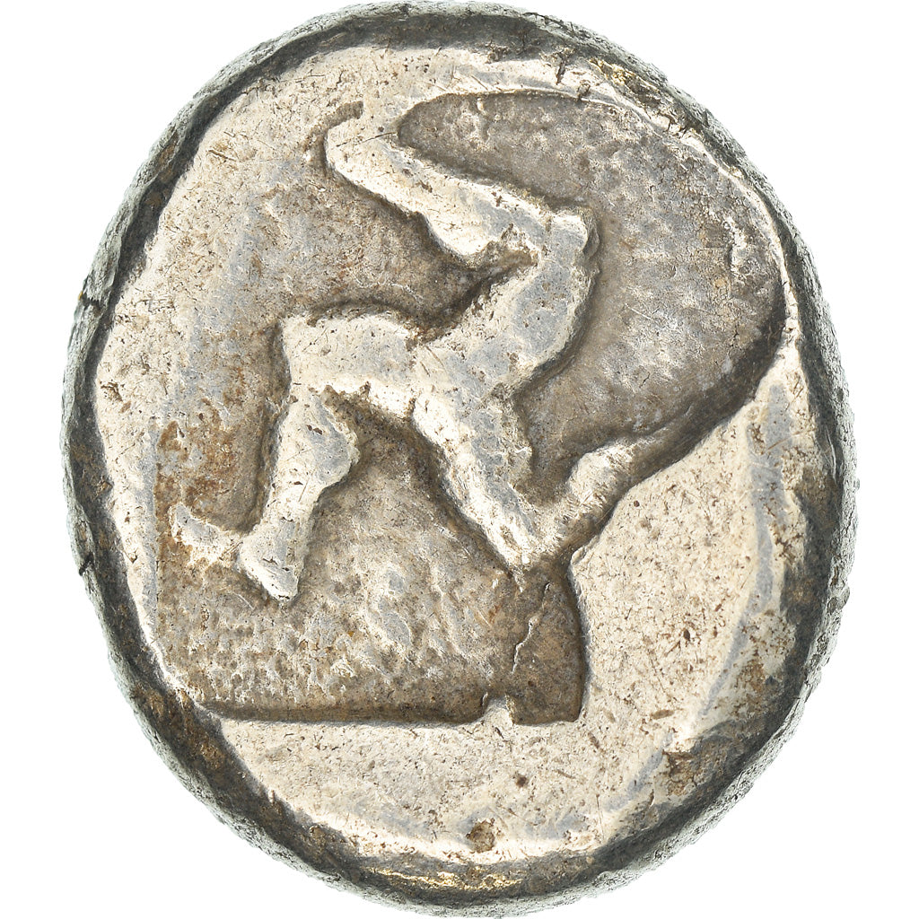Moneda, Pamphylia, Aspendos, Stater, 465-430 BC, BC+, Plata, SNG-France:13var