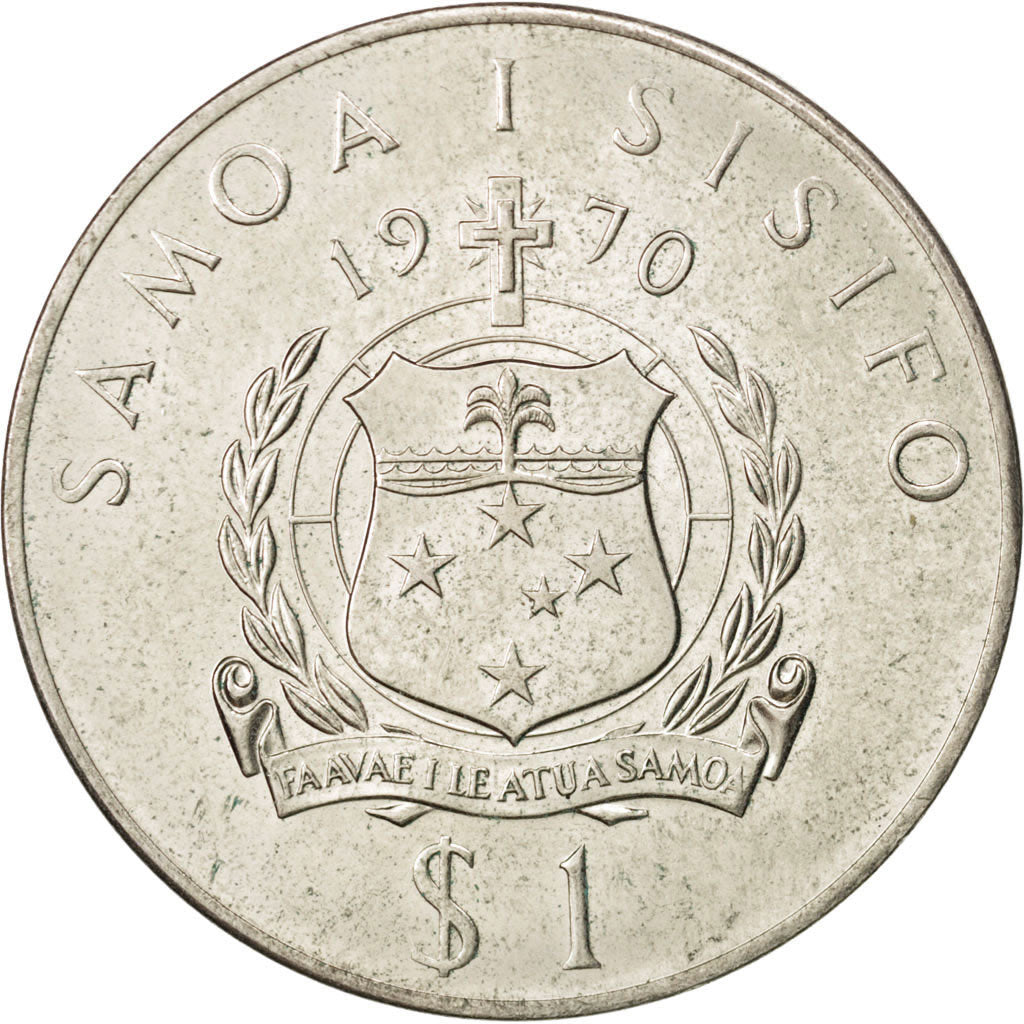 Coin, Samoa, Tala, 1970, AU(55-58), Copper-nickel, KM:10