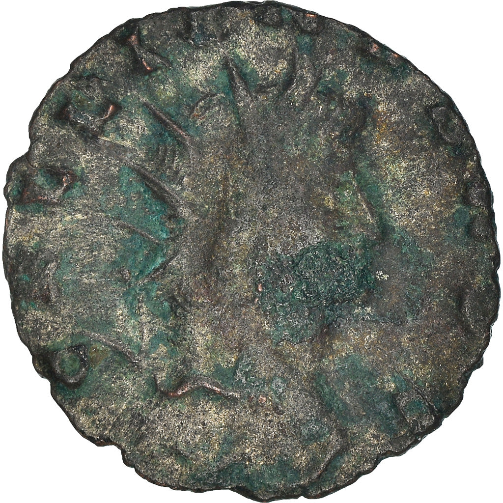 Moneda, Gallienus, Antoninianus, BC+, Vellón, RIC:157