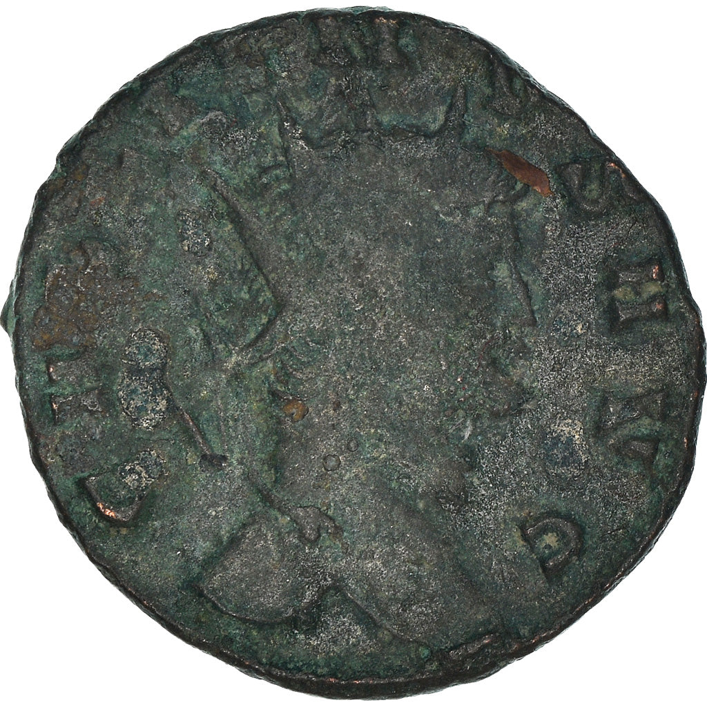 Moneda, Gallienus, Antoninianus, BC+, Vellón, RIC:288