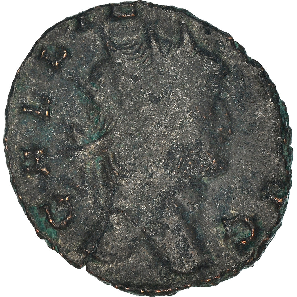 Moneda, Gallienus, Antoninianus, BC+, Vellón, RIC:193