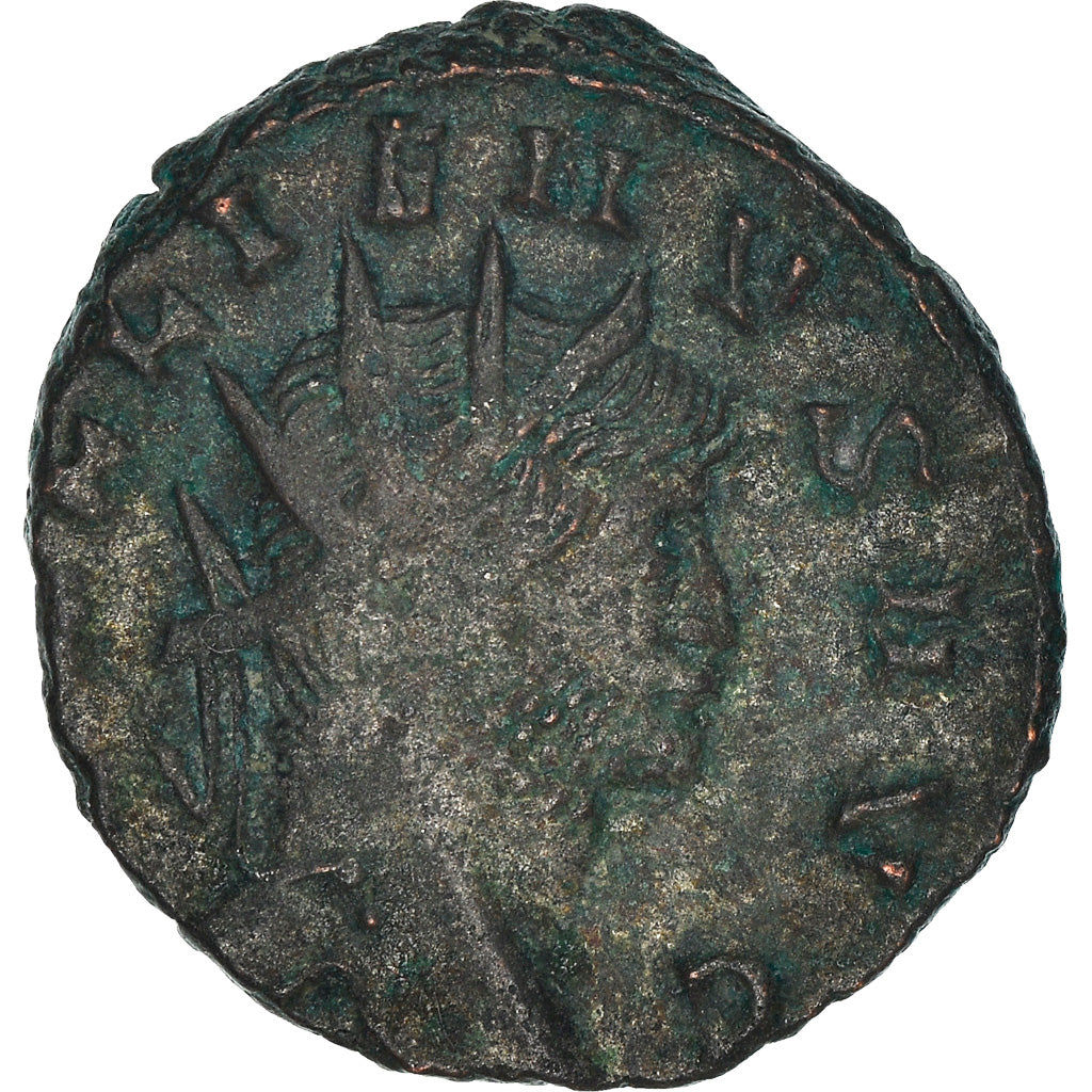 Moneda, Gallienus, Antoninianus, BC+, Vellón, RIC:193
