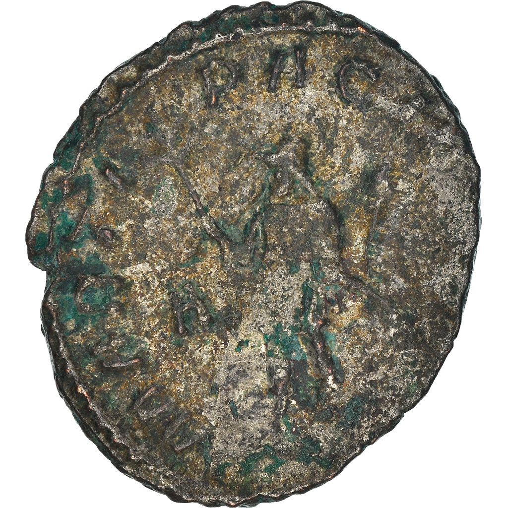 Moneda, Gallienus, Antoninianus, AD 260-268, BC+, Vellón, RIC:236
