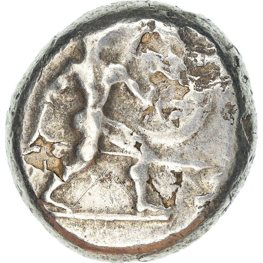 Munten, Pamphylië, Aspendos, Stater, 465-430 BC, FR+, Zilver, SNG-France:13var