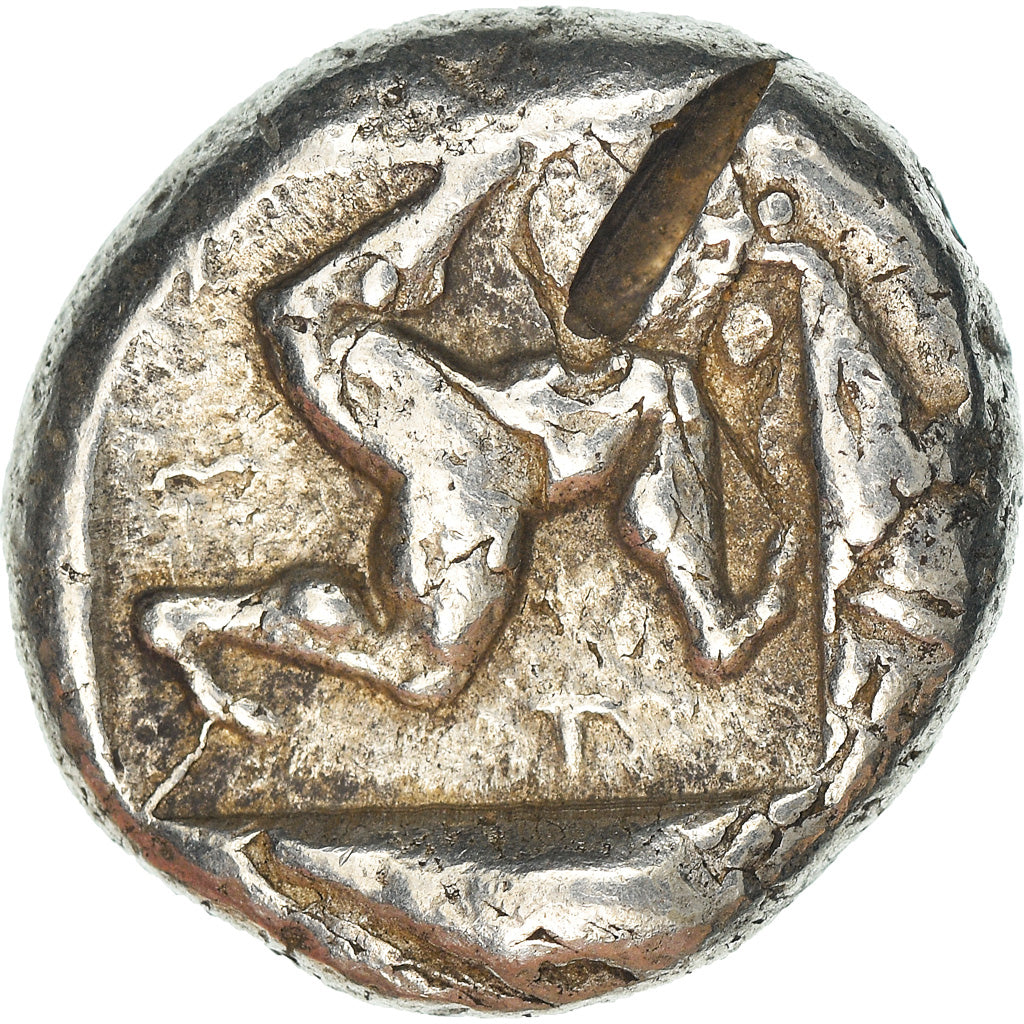 Munten, Pamphylië, Aspendos, Stater, 465-430 BC, FR+, Zilver, SNG-France:13var