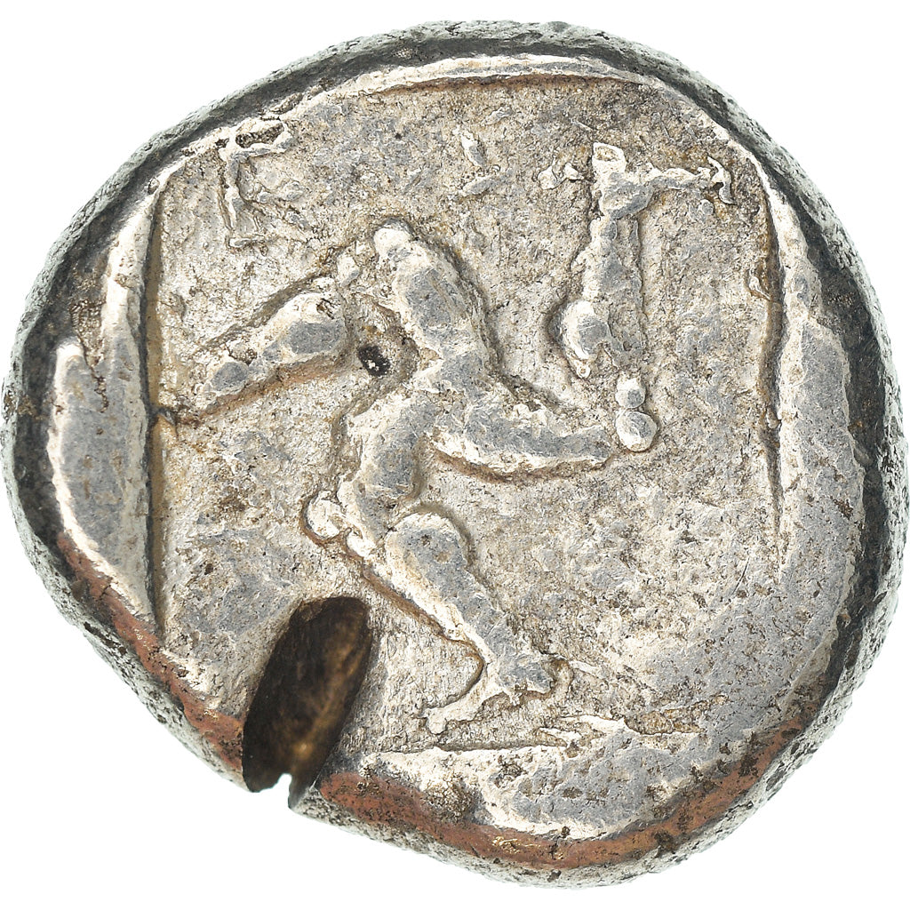 Münze, Pamphylia, Aspendos, Stater, 465-430 BC, S+, Silber, SNG-France:13var