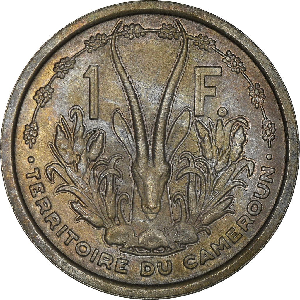 Coin, Cameroon, Franc, 1948, Paris, ESSAI, EF(40-45), Copper-nickel, KM:E5