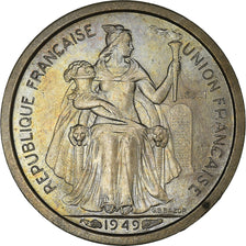 Coin, FRENCH OCEANIA, 50 Centimes, 1949, ESSAI, MS(65-70), Copper-nickel, KM:E2