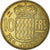Coin, Monaco, 10 Francs, 1950, MS(65-70), Aluminium-Bronze, KM:E24, Gadoury:139