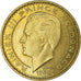 Moneta, Monaco, Rainier III, 50 Francs, 1950, PRÓBA, AU(55-58), Brązal