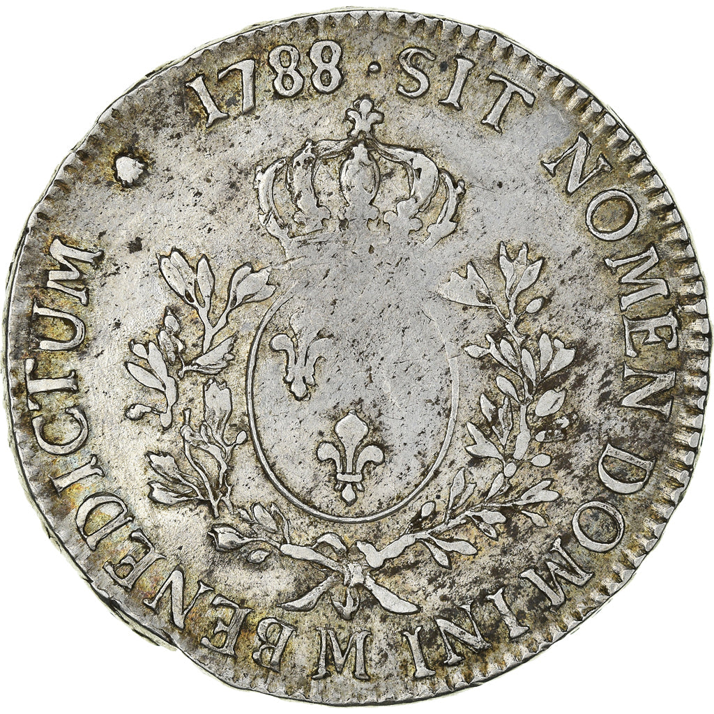 Moneta, Francia, Louis XVI, Écu aux branches d'olivier, Ecu, 1788, Toulouse