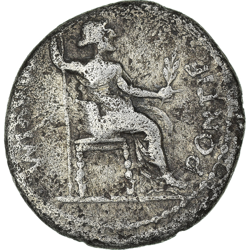 Coin, Tiberius, Denarius, Lyon - Lugdunum, EF(40-45), Silver, RIC:30