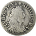 Monnaie, France, Louis XIV, 4 Sols dits « des Traitants », 4 Sols, 1676