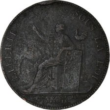 Coin, France, Monneron à la Liberté, 2 Sols, 1792, Birmingham, VF(30-35)